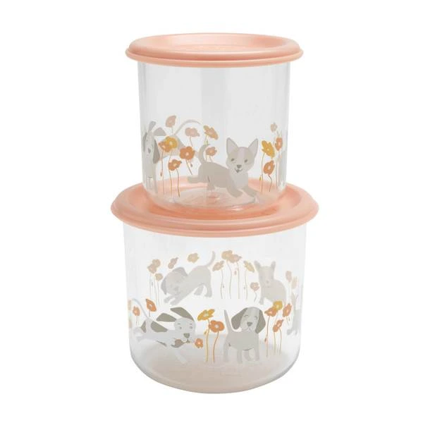 [manchild-SBA1487] Good lunch snack - set de 2 boites a snack puppies