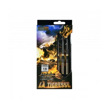 [Loisirs nouveaux-5635GR18] Fléchettes Laiton Soft Tigresse 18Gr
