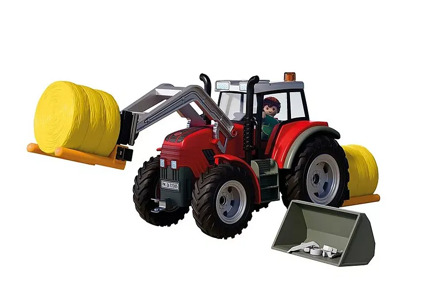[Playmobil-72305] Tracteur fourche à paille