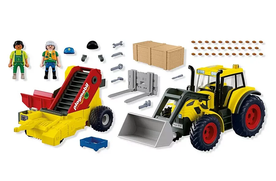[playmobile-72161] Tracteur avec récolteur de pommes de terre