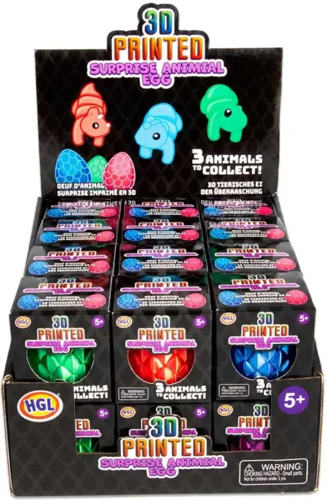Oeuf animal surprise impression 3D