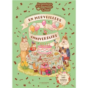 [9791040126089] Les aventures de la famille chat - Un merveilleux anniversaire