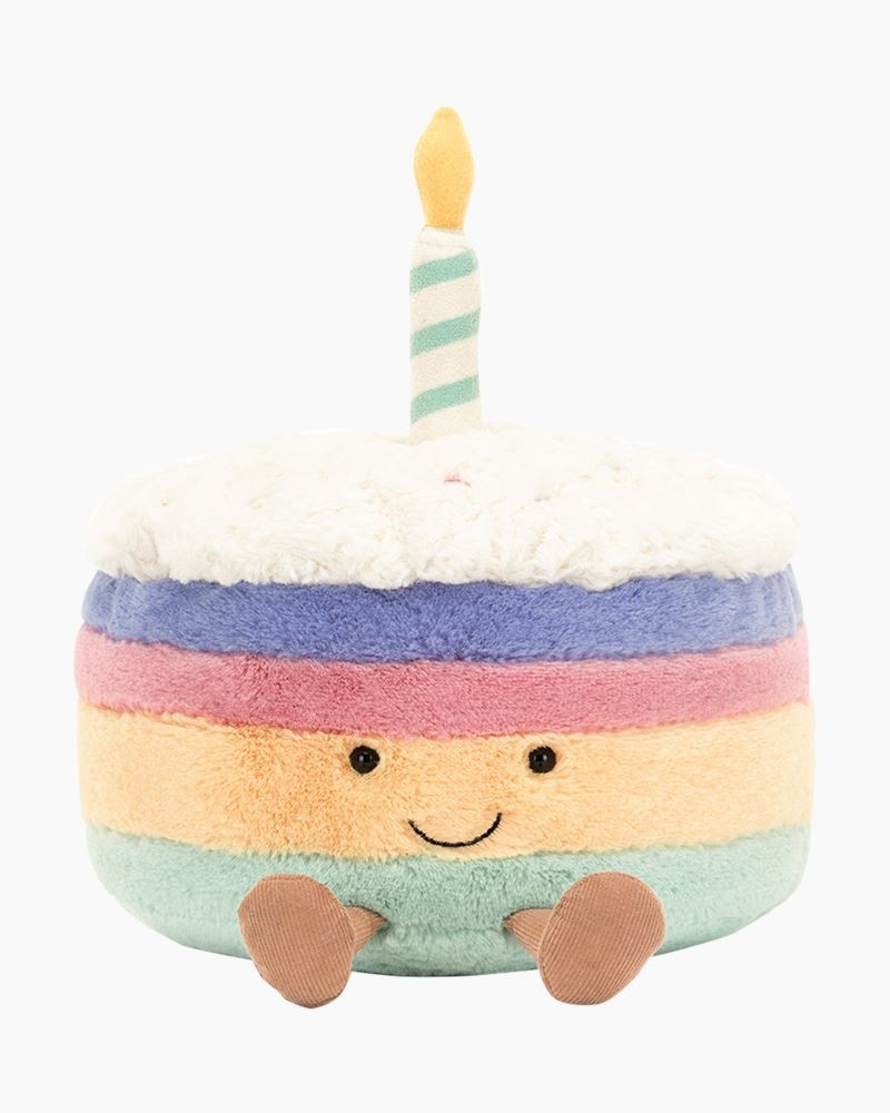[jellycat-A2RBC] Amuseable rainbow birthday cake