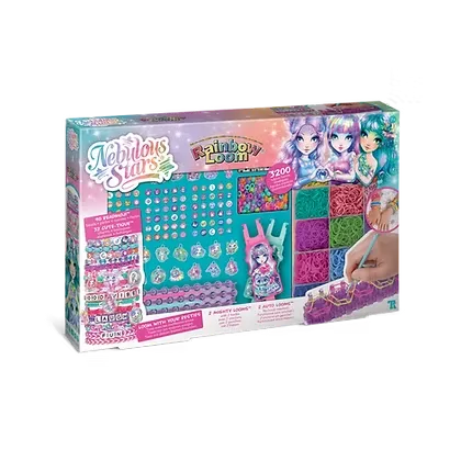 [JPM-TT11212] Nebulous Stars - Rainbow Loom - Ensemble de bracelets amies pour la vie