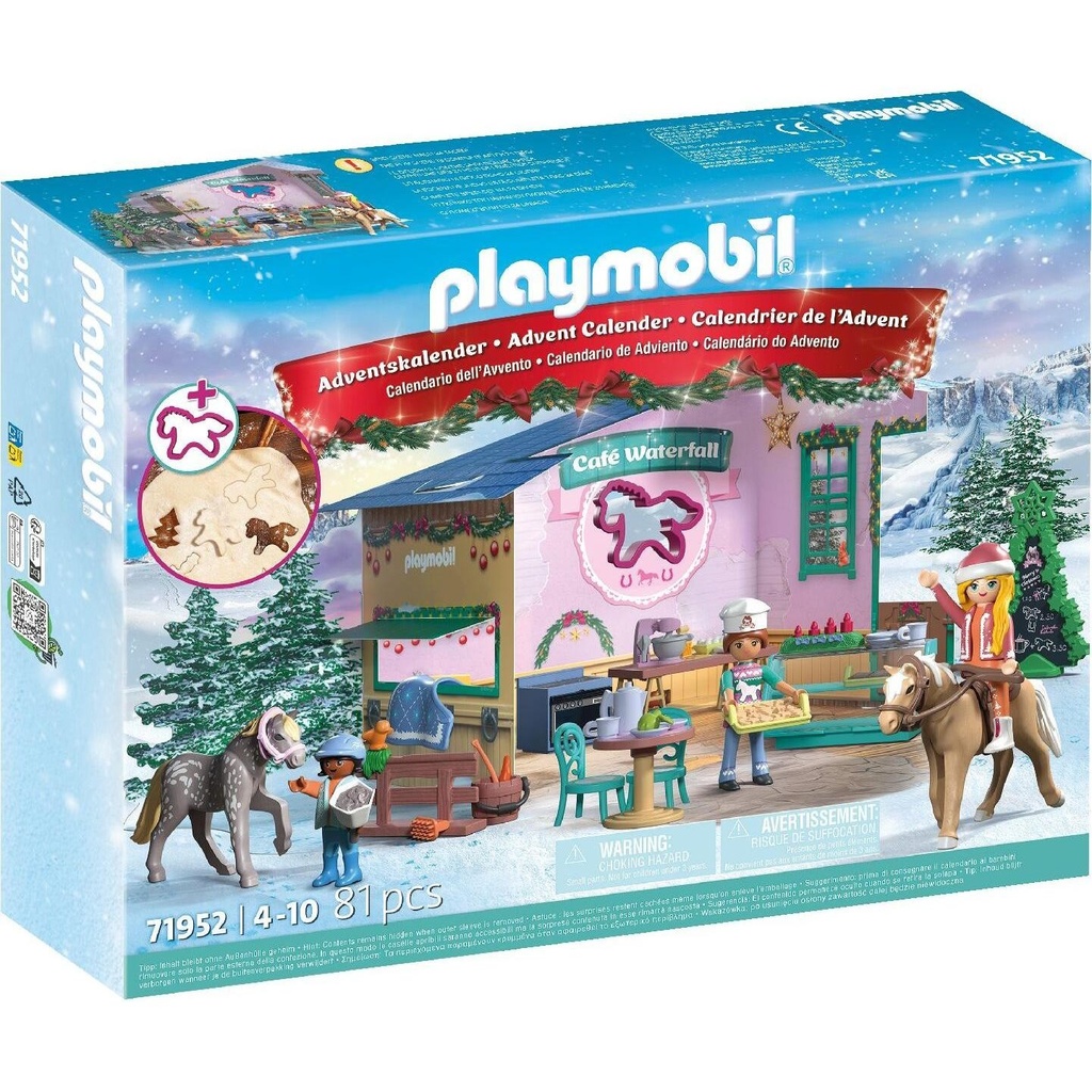 [Playmobil-71952] Playmobil Christmas at the Rider Cafe Advent Calendar