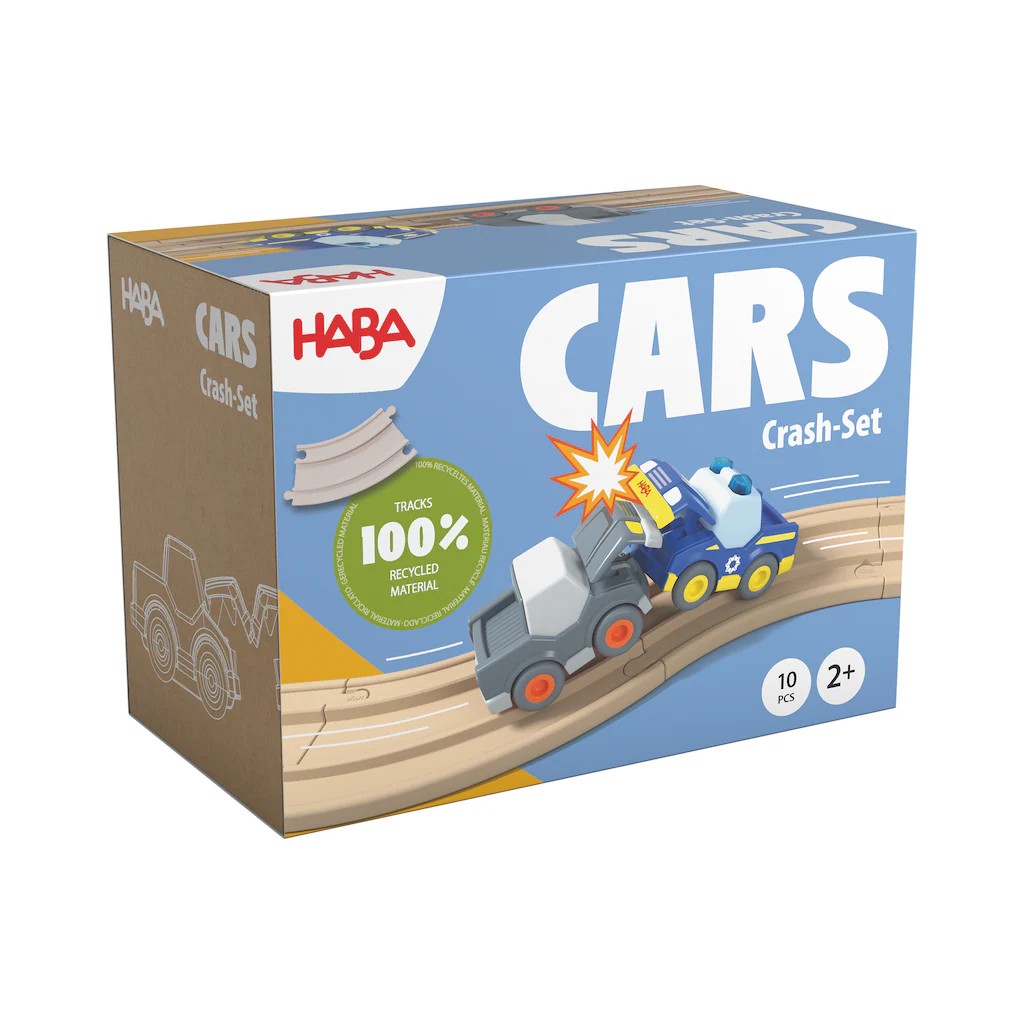 [HABA-2013399001] Voiture haba - Crash set