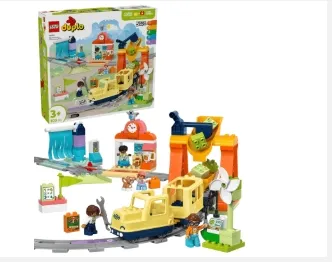 [lego-10428] Lego Duplo - Le grand train communautaire interactif