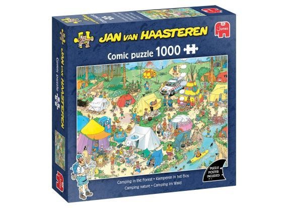 Jan van Haasteren - Camping nature (1000 pièces)