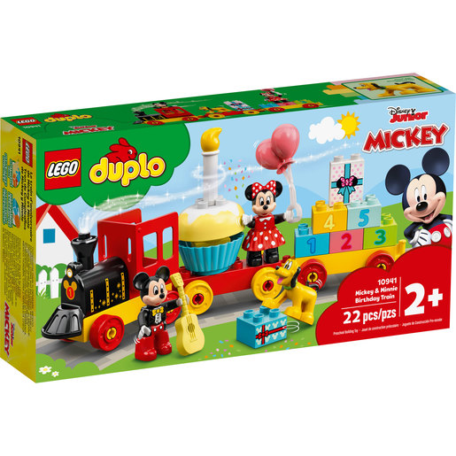 DUPLO Train d'anniversaire Mickey