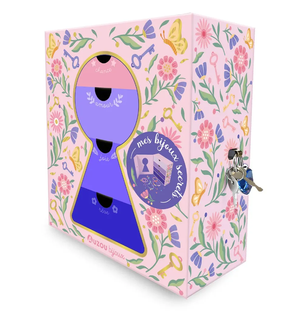 [Auzou-9791039581837] Mon coffret bijoux secret