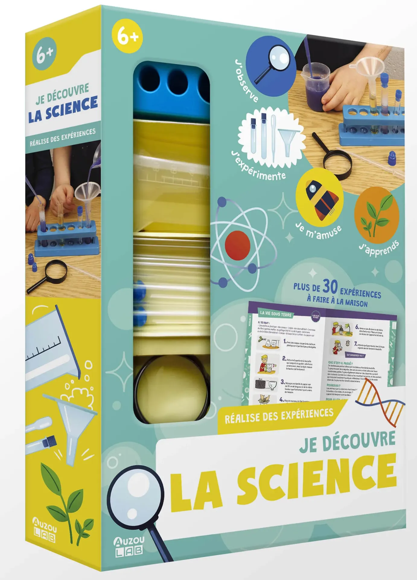 [Auzou-9791039566797] Auzou lab - Je découvre la science