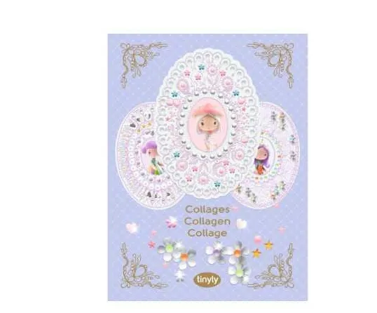 [djeco-DJ06984] Collages Amy & Co Tinyly - Djeco