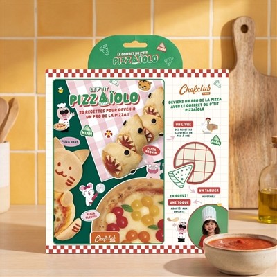 [9782488606073] Coffret Kids : Le Pizzaiolo et le tablier pizza