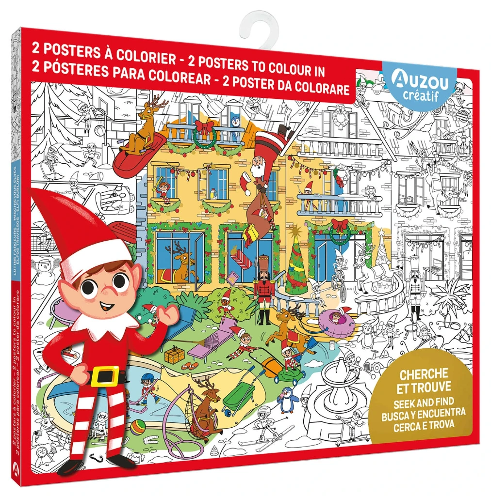 Ma pochette d'artiste - Cherche et trouve à colorier - Lutins farceurs