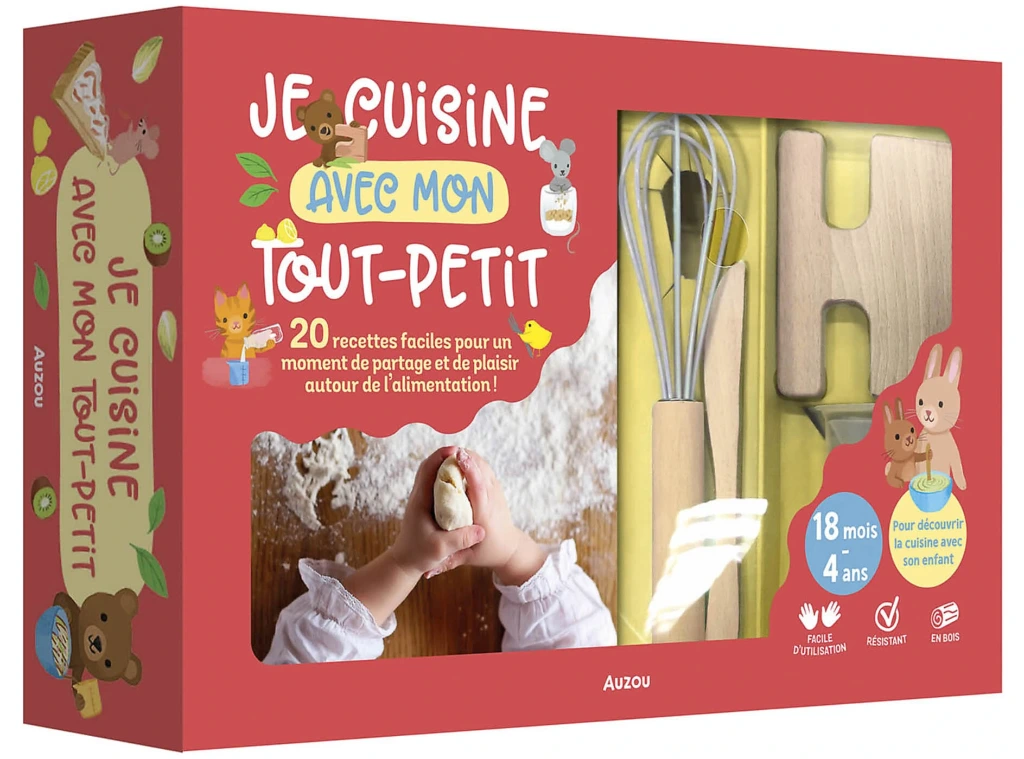 [Auzou-9791039582452] Je cuisine avec mon tout-petit
