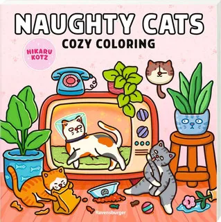 Livre de coloriage -  Naughty cats