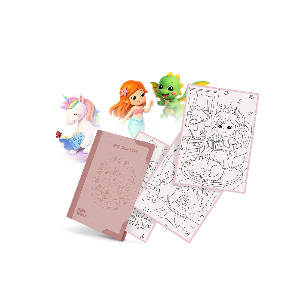Refill K-DRAW-PAD Recharge de dessins - once upon a time - 6 ans