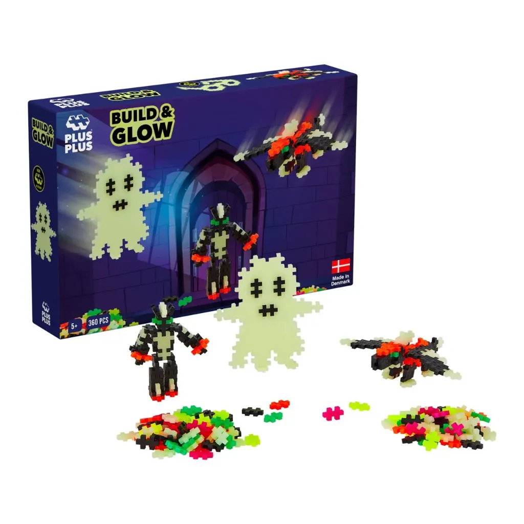 Plus-Plus -  Kit phosphorescent - 360 Pcs