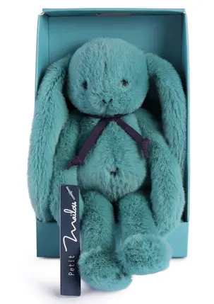[maïlou-MA0385] Câlin de poche 16cm - Bleu lagon