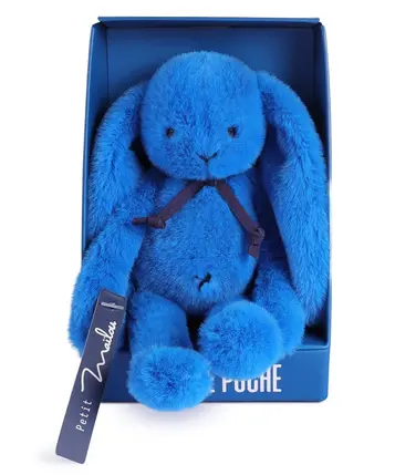 [mailou-MA0383] Câlin de poche 16cm - Bleu électrique