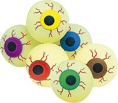 [DAM-86FB109] Balle magique oeil phosphorescente