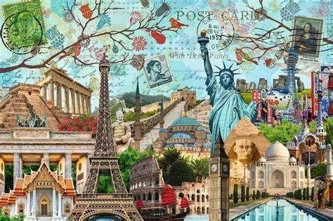 [RAVENSBURGER-171187] Puzzle 5000pcs - Big city collage