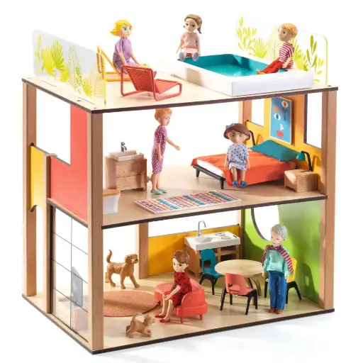 [djeco-] Maison de poupées - city house