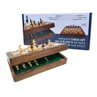 [Wilson Jeux-ECBM14S] Echiquier pliant 35cm Roi 76mm