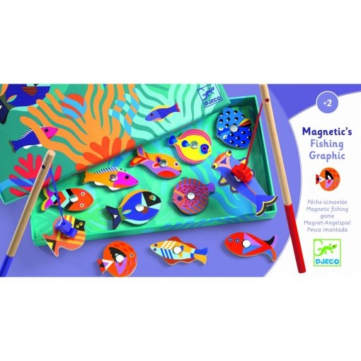 [Djeco-Dj01653] Peche magnetique - fishing colour