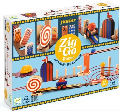 [Djeco-DJ05650] Zig&Go Racer junior - Action réaction