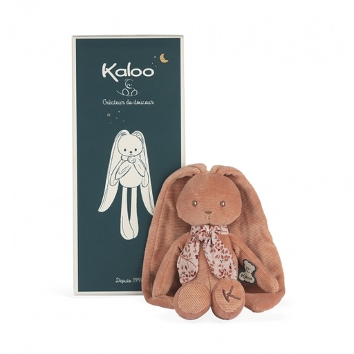[JURATOYS-K969941] LAPINOO - doudou lapin terracota rose