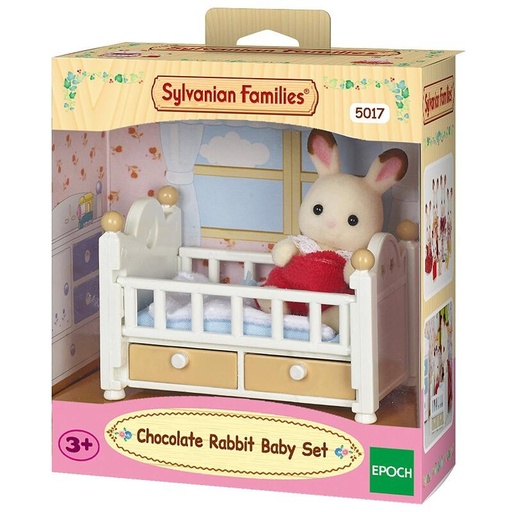 [EPOCH-5017] sylvanian - set de bébé lapin chocolat