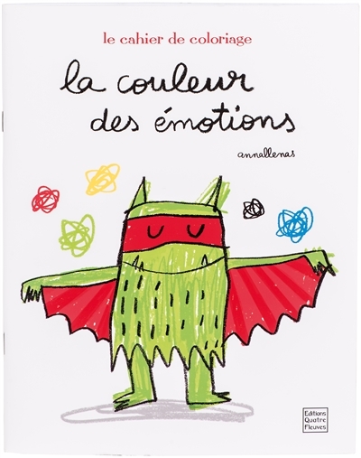 [9791026401193] editions quatre fleuves - la couleur des emotions - cahier de coloriage