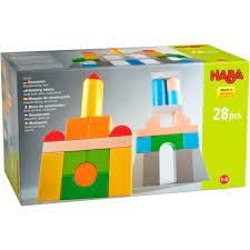 [HABA-1305163001] Blocs de construction - Boite de base multicolore