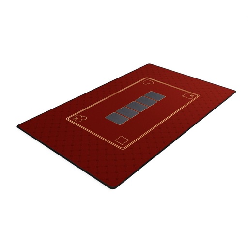 [Geronimo-612] Tapis poker rouge