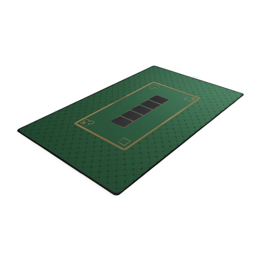 Tapis Poker vert 100X60