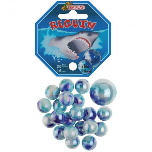 [AMUUSO-83000832IMP] Billes 20 + 1 requin