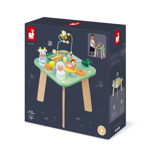 [JURATOYS-j05327] table d'activites jolie prairie