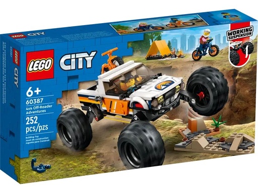 [Lego-60387] Lego city - aventures du 4x4 tout terrain