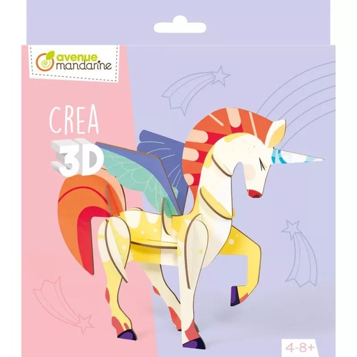 [CHOUBIDOUS-PU030C] Puzzle 3D Licorne
