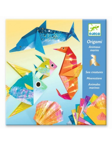 [Djeco-dj08755] origami - animaux marins