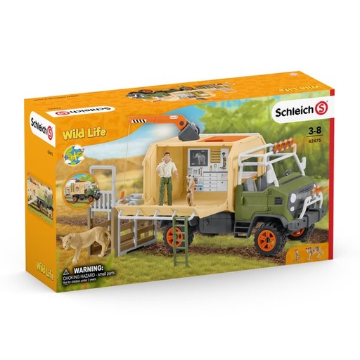 [Puppy-42475] 42475 - wild life gros camion sauvetage d'animaux