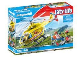 [Playmobil-71203] Helicoptère de secours
