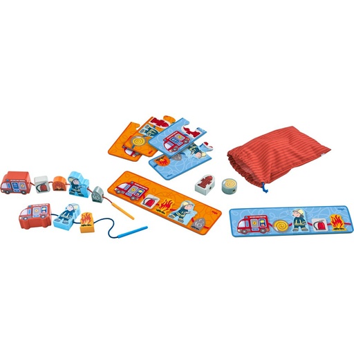 [HABA-304652] jeu de laçage pompiers