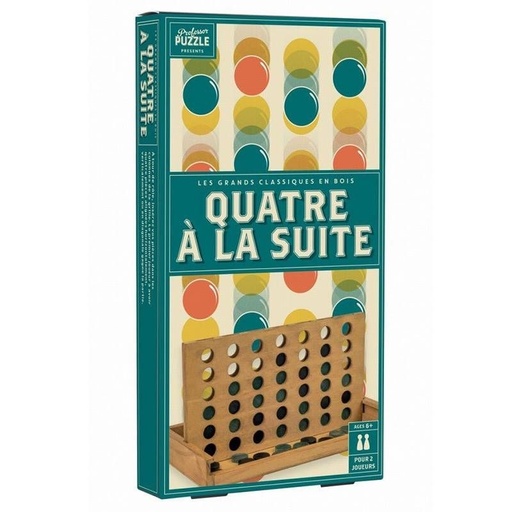 [Wilson Jeux-pp6304] jeu 4 a la suite bois vintage