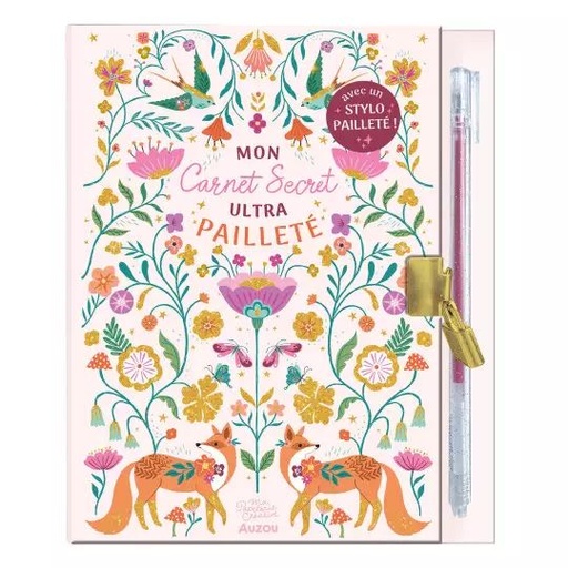 [MDS-Au12424] Mon carnet secret ultra pailleté