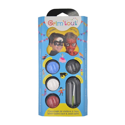 [Puppy-Gt41223] Maquillage batman spiderman