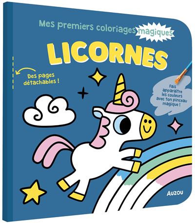 [9791039527873] Mes premiers coloriages magiques - licornes