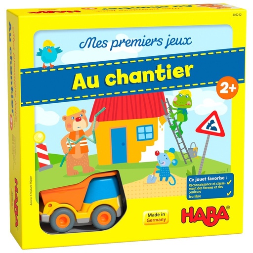 [HABA-1305211004] Mes premiers jeux - au chantier