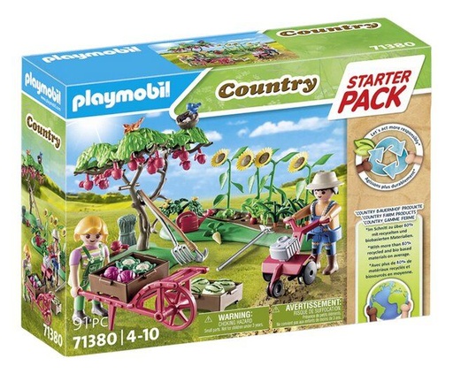 [Playmobil-71380] Starter Pack Jardin potager